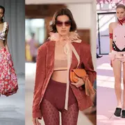 Modelos en la pasarela de New York Fashion Week