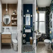 Baños pequeños con buenas ideas para optimizar el espacio