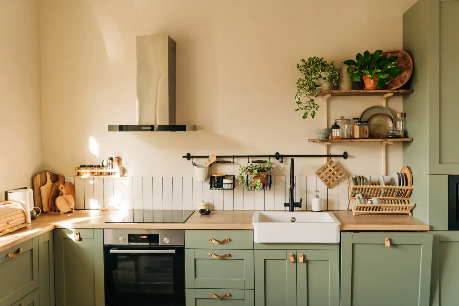 Los colores en la cocina pueden renovar tu espacio.