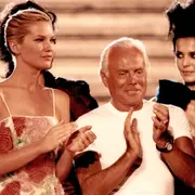 Giorgio Armani y Valeria Mazza