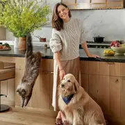 La casa de Jennifer Garner es de estilo granjero y mucha madera