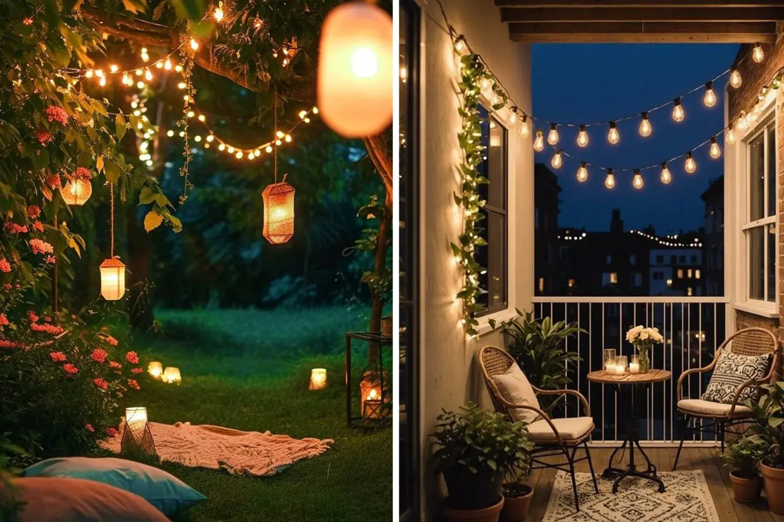 Con simples ideas podés darle un toque distinto a tu patio o balcón