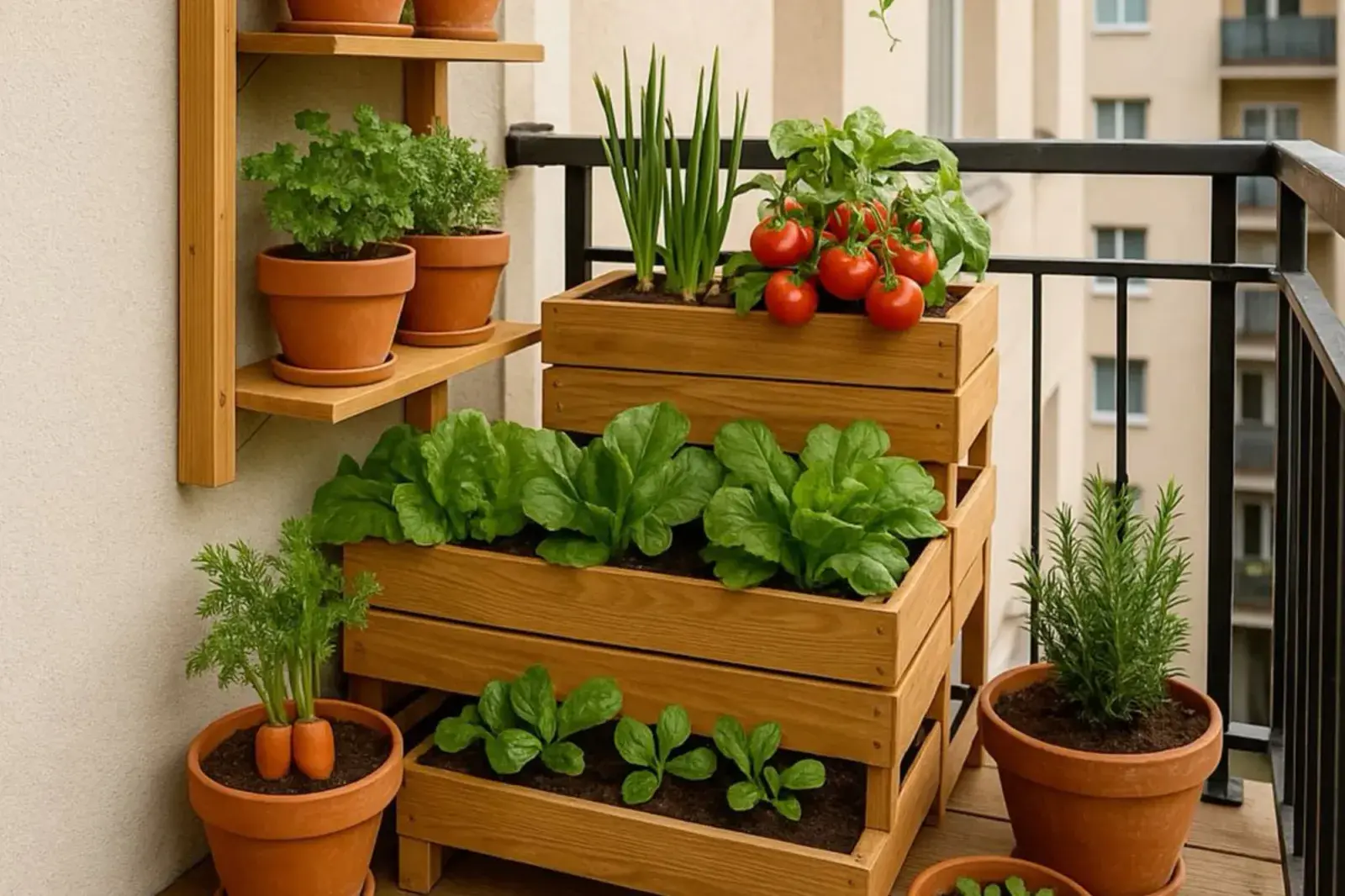 Mini huerta en el balcón: las plantas comestibles más fáciles para espacios chicos