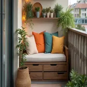 Pequeños balcones con estilo: 7 ideas para aprovechar el espacio al máximo.