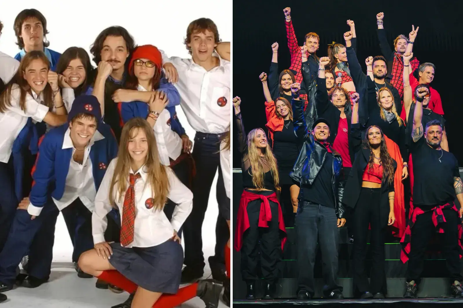 Reencuentro de Rebelde Way: qué es de la vida del elenco que estuvo en el show de Erreway.