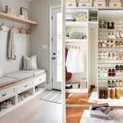 Desde organizadores colgantes hasta bancos con almacenamiento, las posibilidades para mantener tus zapatos ordenados y a la vista son infinitas.