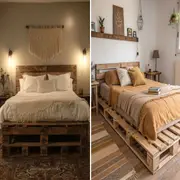 Los palets dejaron de ser simples elementos de carga para convertirse en protagonistas de la decoraciónLos palets dejaron de ser simples elementos de carga para convertirse en protagonistas de la decoración