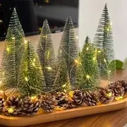 Mini árboles de Navidad: 6 ideas para decorar con encanto incluso en espacios pequeños