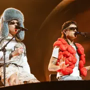 Foto de CA7RIEL & Paco Amoroso en el Movistar Arena.