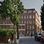 En el corazón de Southwark, al sur de Londres, el hospicio Appleby Blue reimagina las viviendas para personas mayores: un proyecto cálido, lleno de vida y pensado para conectar, que acaba de ser reconocido con el prestigioso premio Stirling del Real Instituto de Arquitectos Británicos.