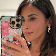 Anto Roccuzzo compartió en sus redes sociales una foto de su look