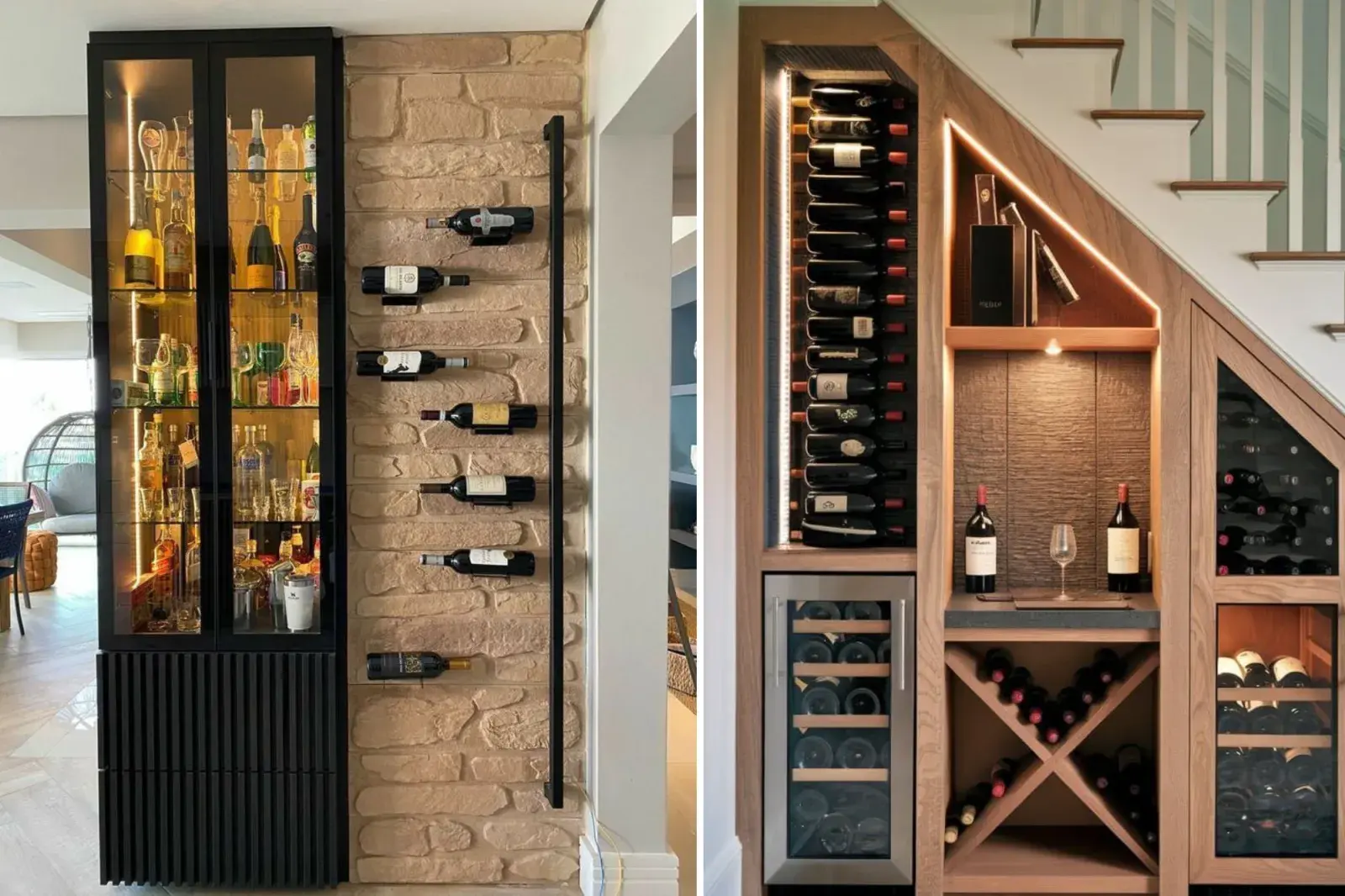 Mini cavas: 10 ideas simples y económicas para guardar vinos