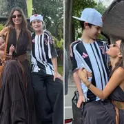 Boho chic: el look súper fresco que eligió Pampita para pasear en familia por Nueva York