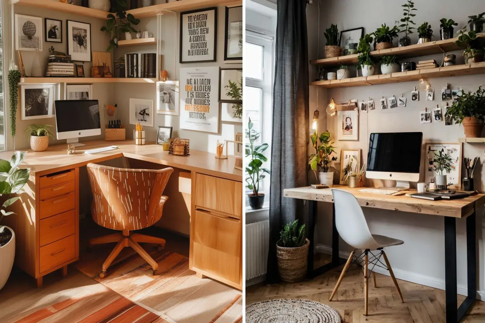 Para solucionar un home office en espacios pequeños, se pueden usar escritorios plegables o flotantes, aprovechar los rincones y la altura con estantes y muebles verticales, y optimizar el almacenamiento con cajas y organizadores