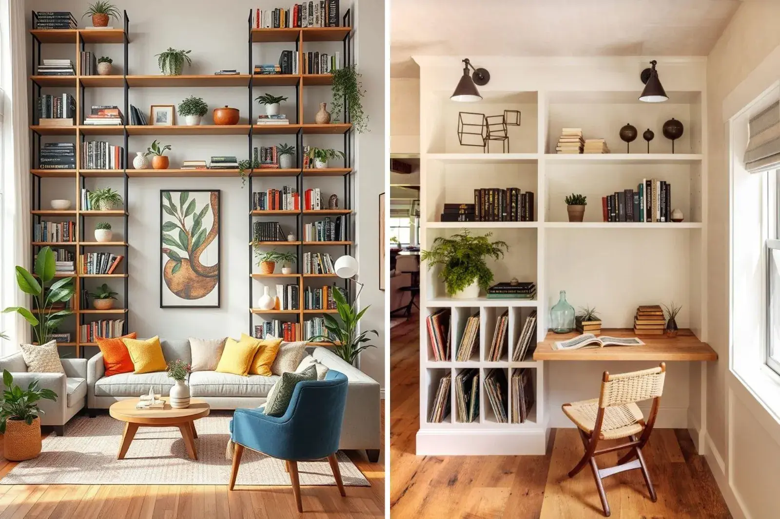 Perfectos para living, dormitorio u oficina, estos muebles modernos permiten guardar objetos, usarse como mesa o escritorio, y aportar un aire contemporáneo al ambiente.