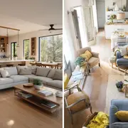 Las casas dejan de tener espacios amplios y regresan a los ambientes separados