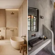 El microcemento será la tendencia en baños para el 2026