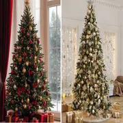 El clásico árbol de Navidad queda en el olvido para darle lugar a un nuevo estilo