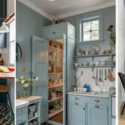 El desafío de una cocina pequeña es lograr que cada rincón cuente.