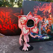 Foto de una activación de Stranger Things 5