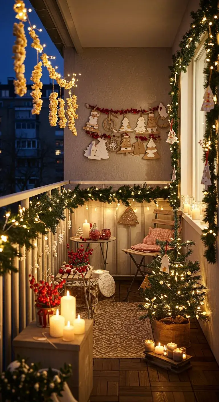 Balcones navideños: las mejores ideas para que decores tu casa - Ohlalá, image size:768x1408