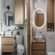 Mini baños sin bidet: 5 ideas para aprovechar el espacio con estilo