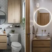 Mini baños sin bidet: 5 ideas para aprovechar el espacio con estilo