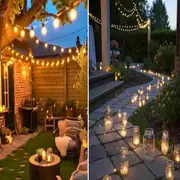 Mini patios: 10 ideas fáciles y económicas para decorarlos en Navidad