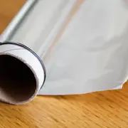 Foto de papel aluminio.