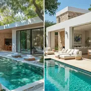 Adiós a las luces en la pileta: la tendencia minimalista que dominará el 2026