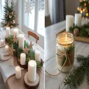 Foto de adornos navideños.