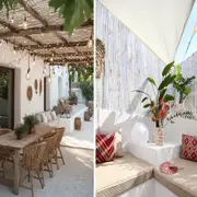 Las terrazas, balcones y jardines se han convertido en auténticos refugios urbanos.