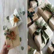 Con pequeños detalles y materiales accesibles, es posible transformar un paquete simple en un presente lleno de encanto navideño.