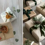 Con pequeños detalles y materiales accesibles, es posible transformar un paquete simple en un presente lleno de encanto navideño.