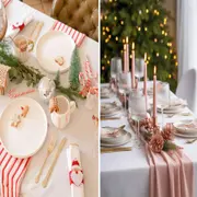 Olvidate de la vajilla roja y verde: la clave está en combinar lo que ya tenés con detalles chic y una paleta neutra que se siente actual y cálida. 