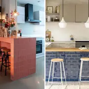 Agregar una mini barra en la cocina puede transformar el espacio y hacerlo mucho más funcional, sin necesidad de grandes reformas.