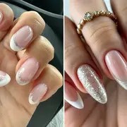 Clásicas y elegantes: 7 diseños de francesitas con brillo perfectas para fin de año