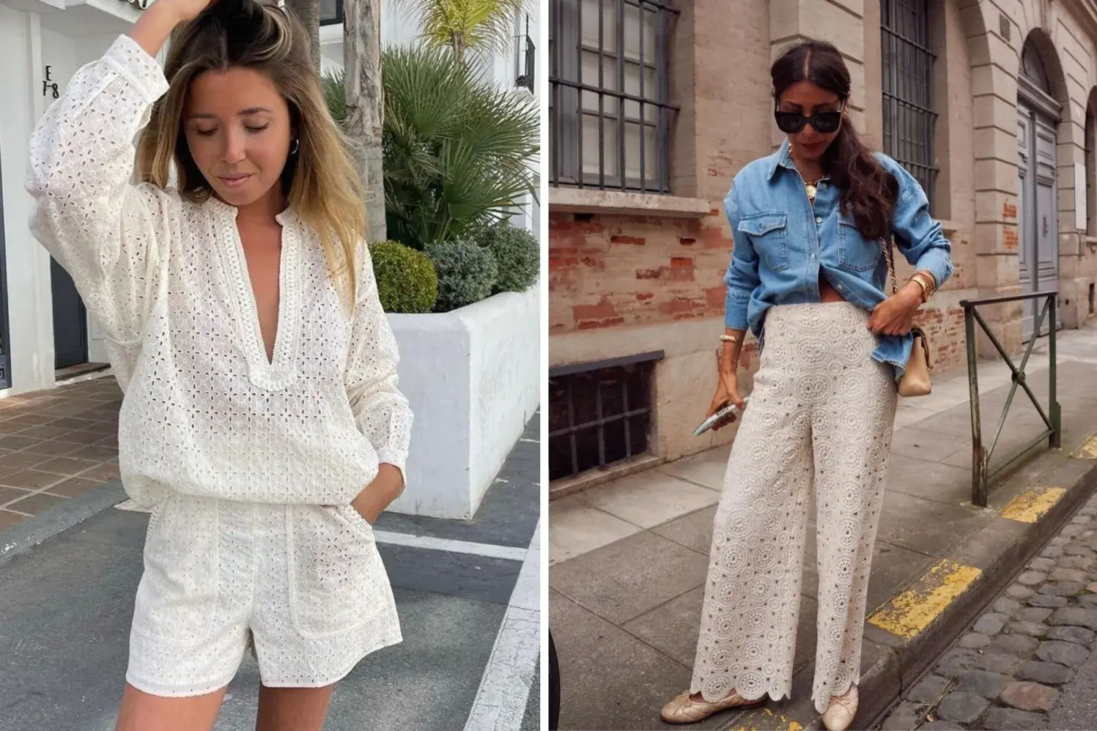 El regreso del broderie: cómo usarlo en el verano 2026