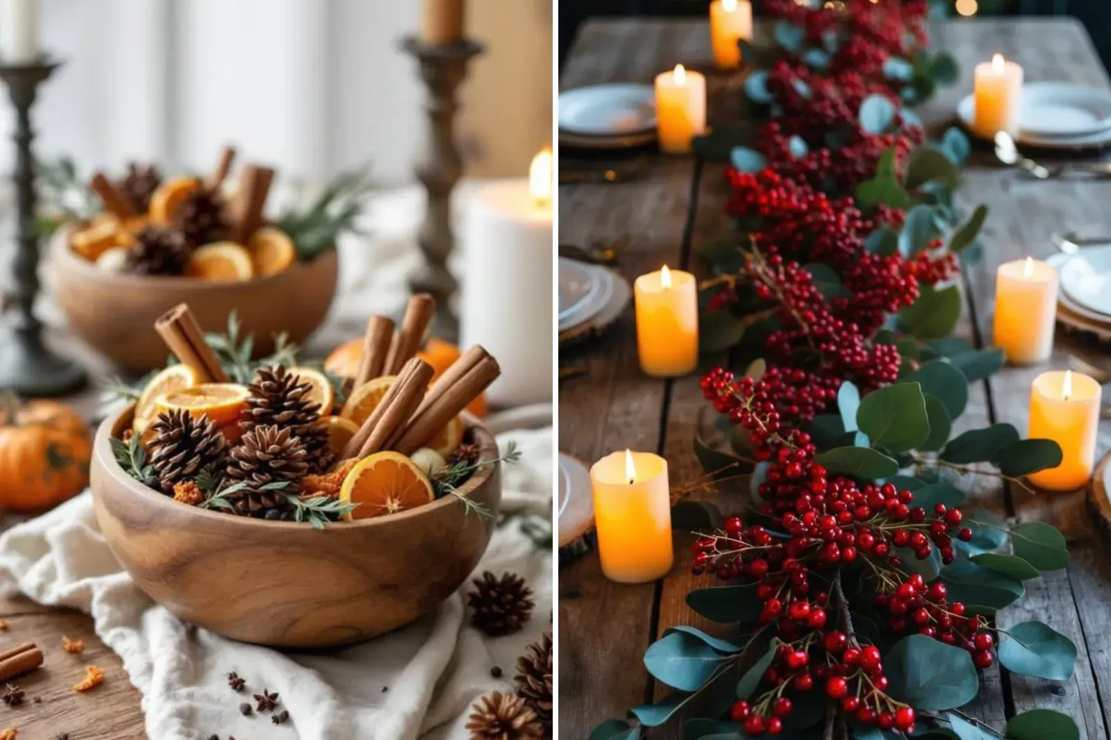 Foto de centro de mesa.