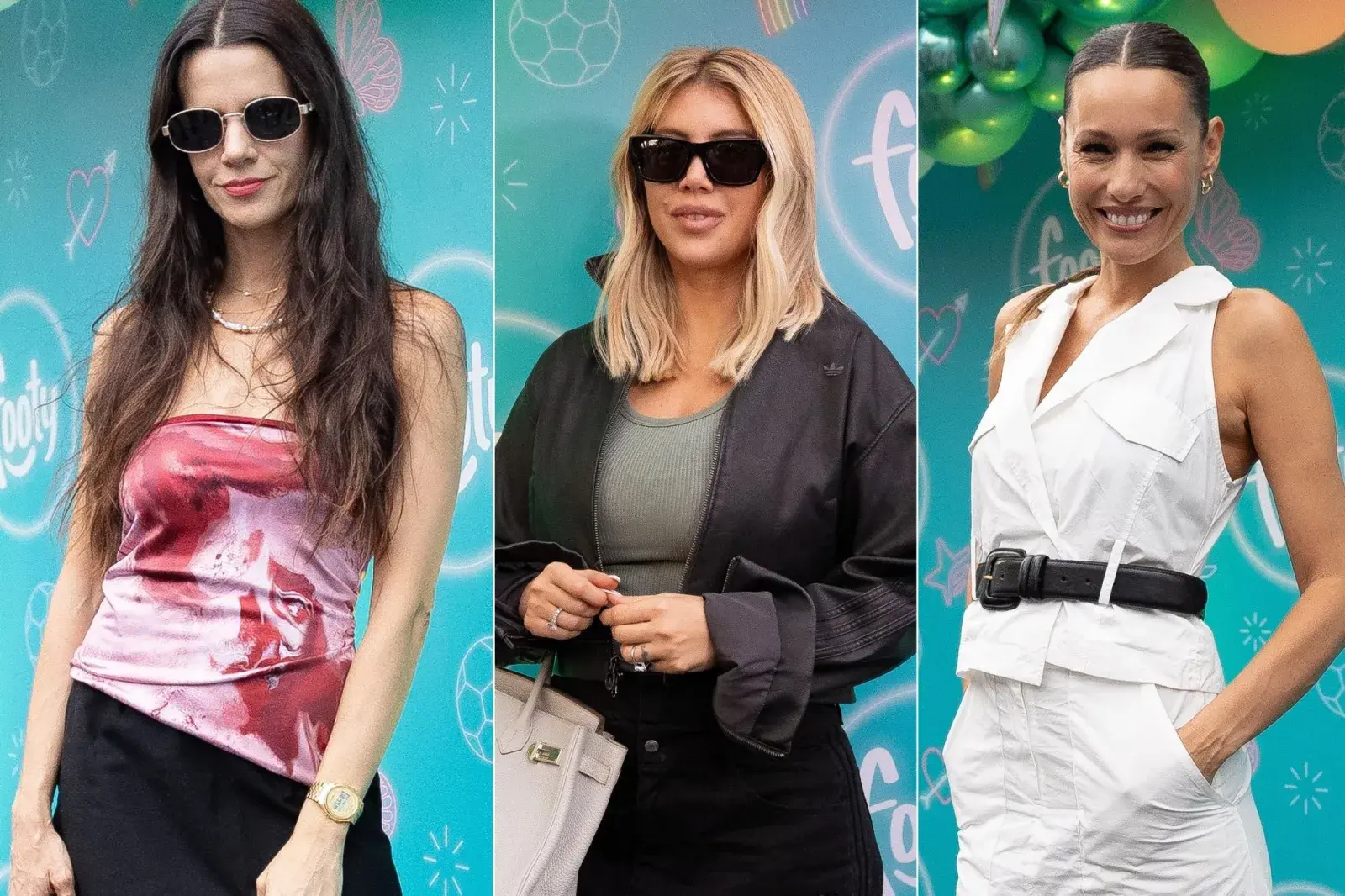 Entre juegos, música y color, las celebrities marcaron tendencia con outfits simples pero muy cancheros.