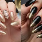 Brillo y glam: el diseño de uñas más sofisticado para recibir el Año Nuevo.
