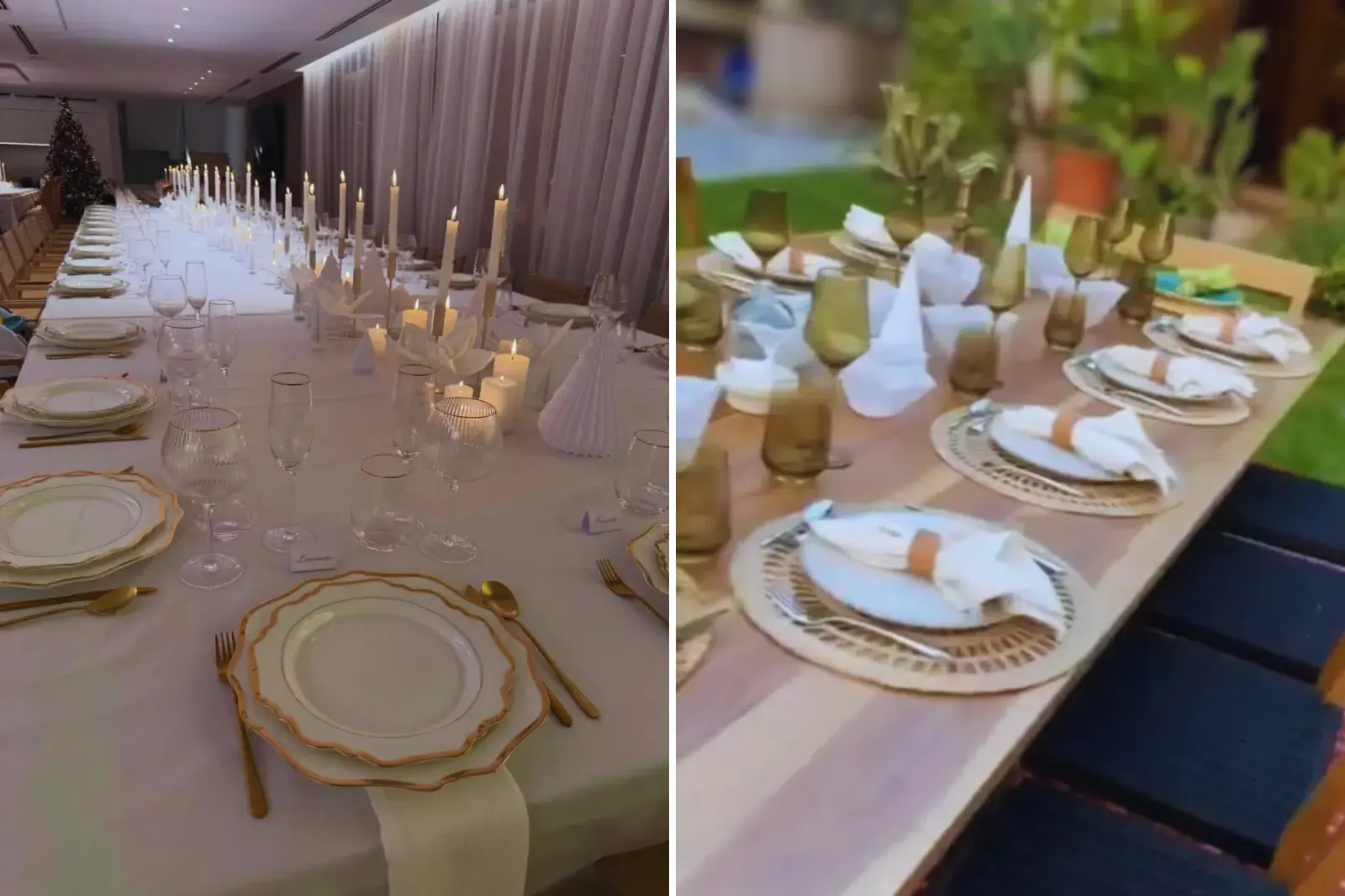 De Juana Viale a Antonela Roccuzzo: mesas festivas de los famosos ideales para inspirarte en Año Nuevo.