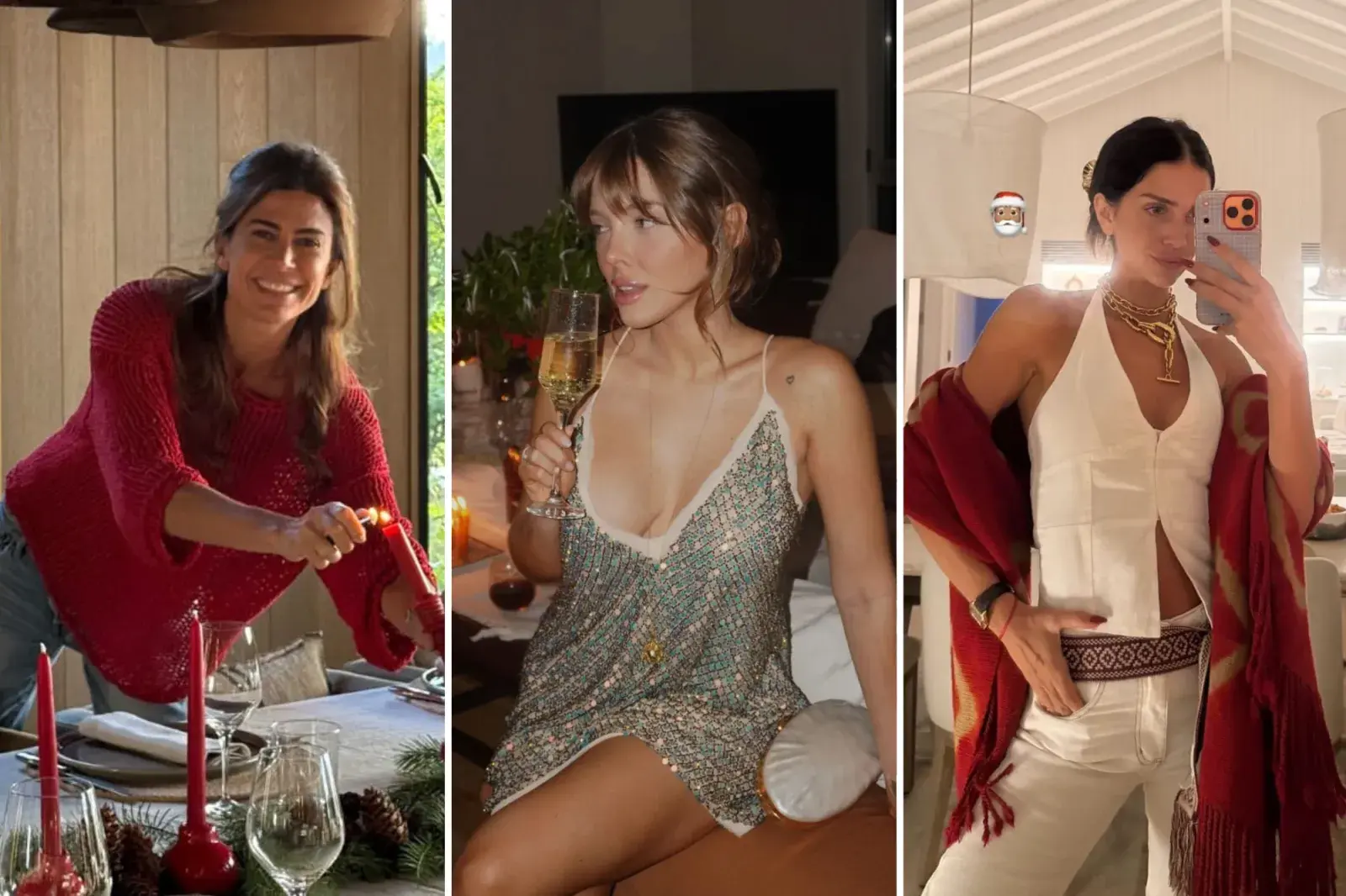 De Juliana Awada a Zaira Nara: los looks de las famosas en Nochebuena 2025.