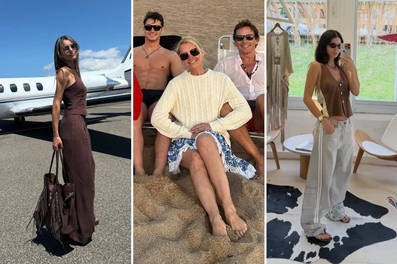 De Pampita a Zaira Nara, los looks de las famosas que cierran el 2025 en Punta del Este.