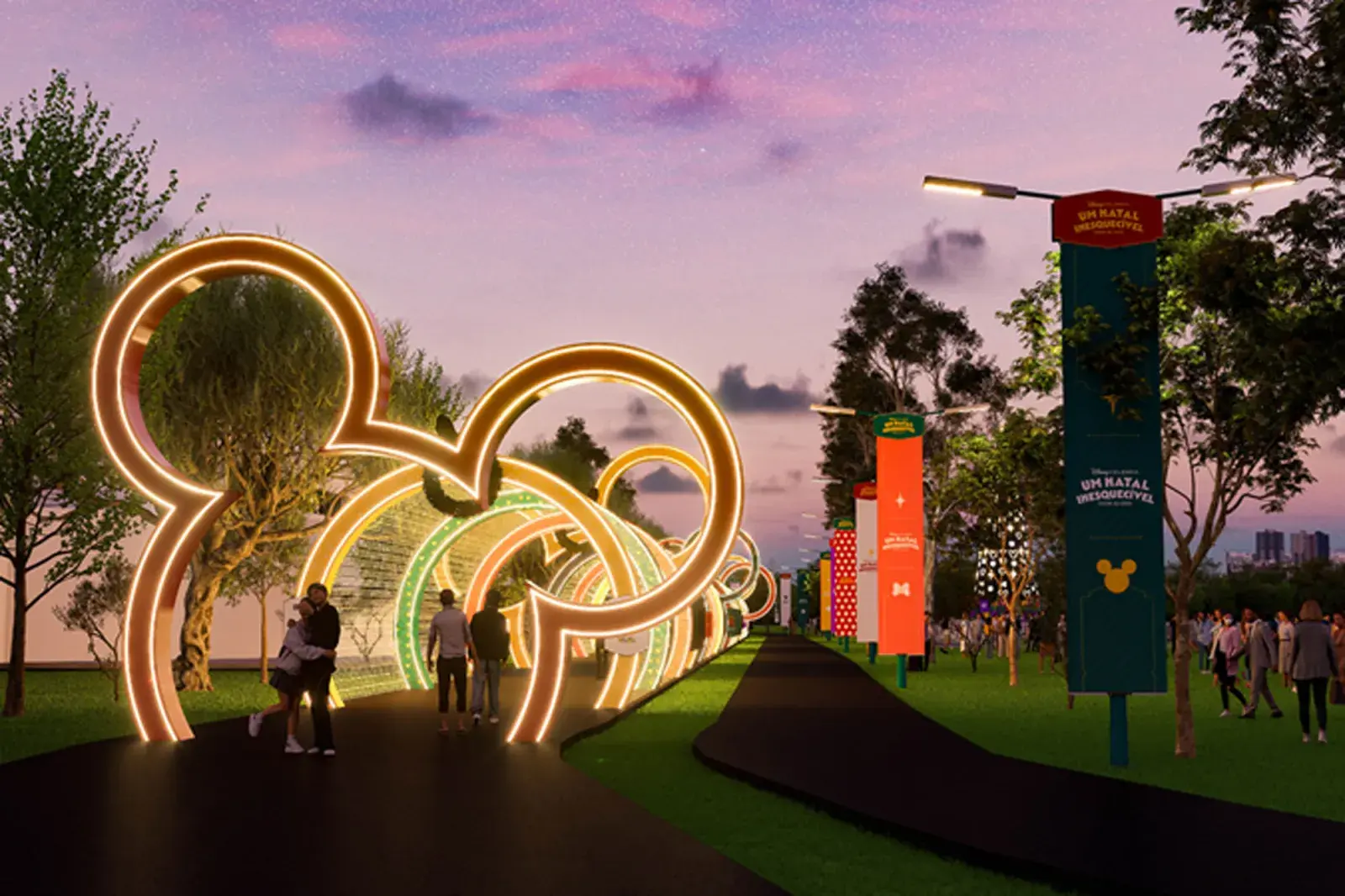 Curitiba fue elegida como sede de esta propuesta especial por su tradición en eventos navideños y su infraestructura