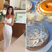 La mesa dulce de Juliana Awada ideal para inspirarte en Año Nuevo.