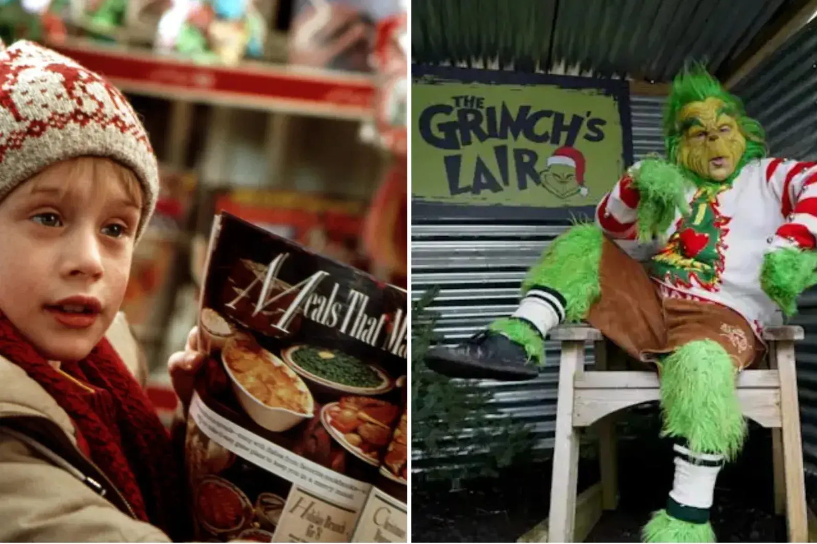 Fotograma de Home Alone y El Grinch