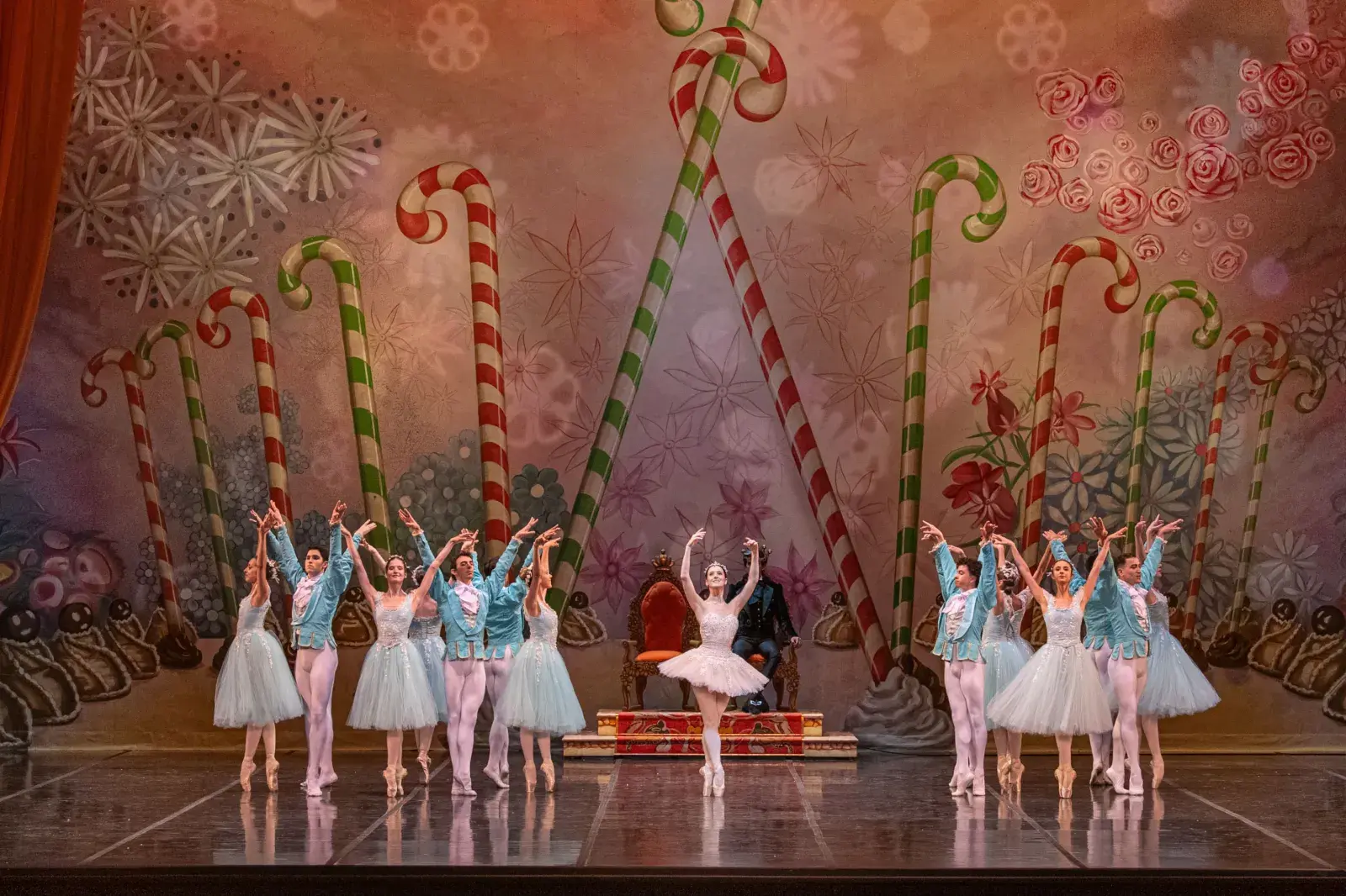 Ballet "El cascanueces", con Rocío Agüero y Lucas Erni, en el Teatro Colón