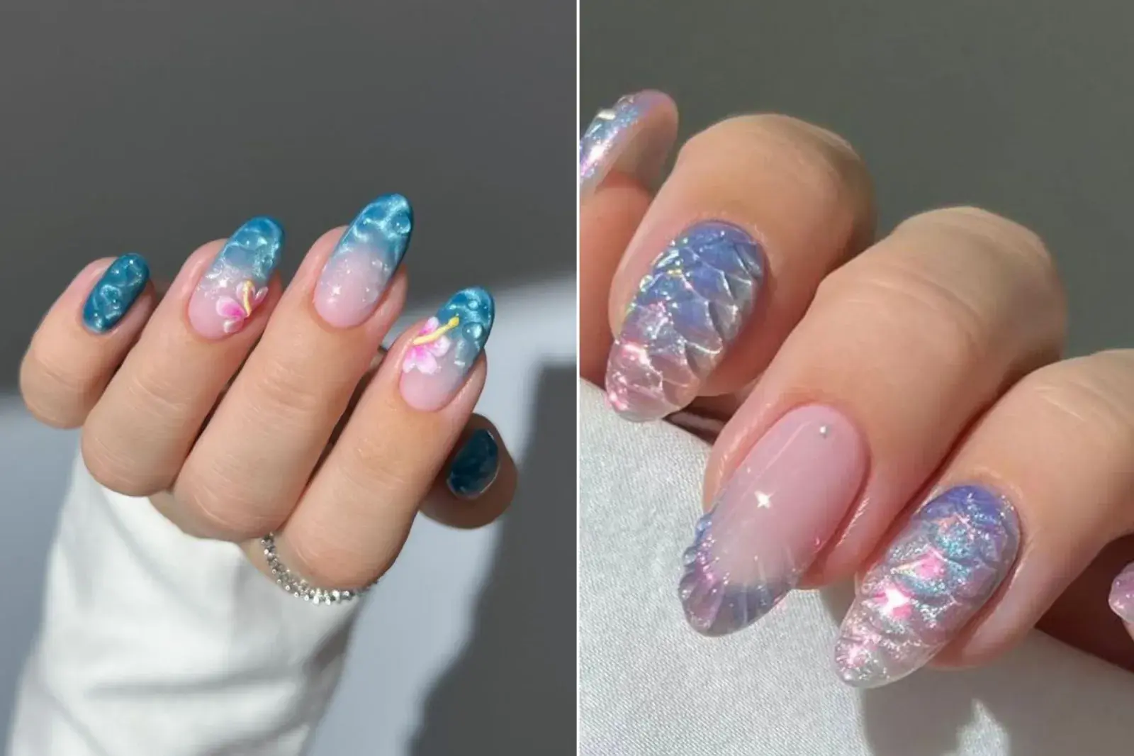 'Sea nails': 12 diseños para que te inspires