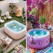 Compactas, prácticas y accesibles, las piletas inflables se convierten en la opción ideal para refrescarse en patios, terrazas o balcones reducidos,